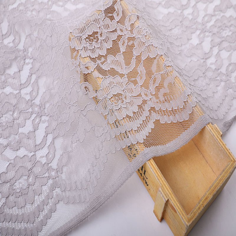 Lace Fabric Women's Lace Trim Polyester for Women's Wear Wholesale Sup 7